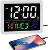 Digital Alarm Clock, with 5.5" Large LED Time Display