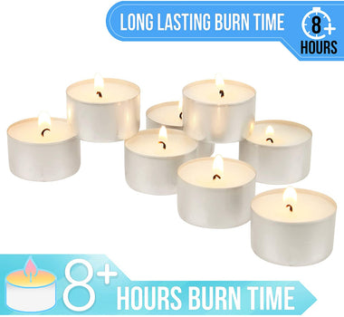 Stonebriar Long Burning Tea Light Candles