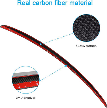Farmogo Tesla Model 3 Carbon Fiber Rear Trunk Lip Tail Lid Spoiler Wing