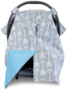 2 in 1 Carseat Canopy and Nursing Cover