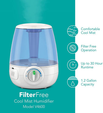 Vicks Filter-Free Cool Mist Humidifier