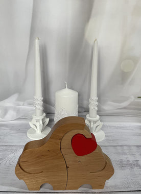 Unity Candle Set for Wedding