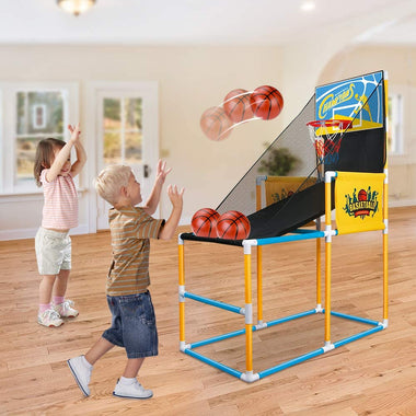  Kids Arcade Basketball Hoop Shot Game - Indoor Sports