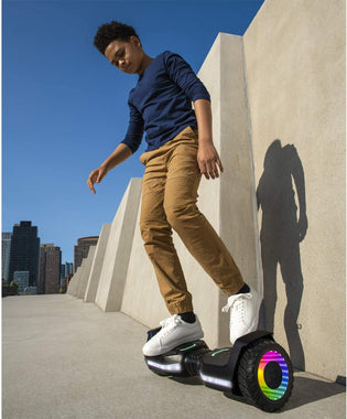 Jetson Flash Self Balancing Hoverboard with Built in Bluetooth Speaker | Includes All Terrain Tires