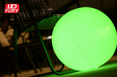 LED Glow in The Dark Beach Ball Toy with Color Changing Lights
