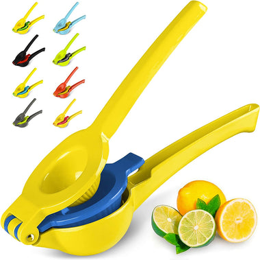 Zulay Metal 2-In-1 Lemon Lime Squeezer