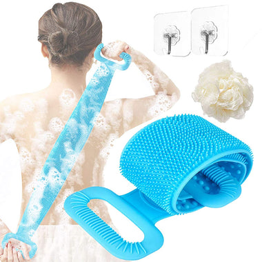 Back Scrubber for Shower, 35.5 inch Extra Long Silicone Bath
