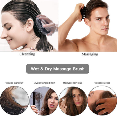 Hair Scalp Massager Shampoo Brush