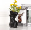 Art Female Form Body Ceramic Vase for Flowers