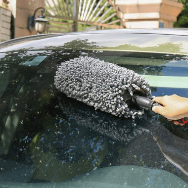 IPELY Super Soft Microfiber Car Duster with Extendable Handle