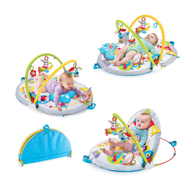 Yookidoo Baby Play Gym Lay to Sit-Up Play Mat