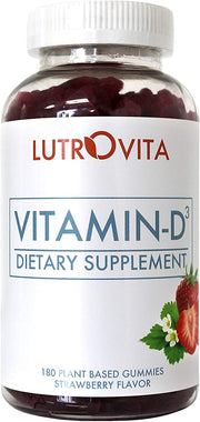 Vitamin D Gummy, Strawberry
