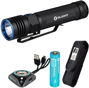 Olight S30R III 1050 Lumens EDC LED Rechargeable Flashlight with Magnetic Charging Dock