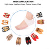 Breathable Heel Cups, Plantar Fasciitis Inserts, Heel Pads Cushion Great for Heel Pain