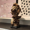 LOOYAR Resin Lion Statue Sculpture Ornament