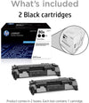 80A | CF280AD1 | 2 Toner Cartridges | Works with HP Laserjet Pro 400 Printer