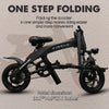 Folding Ebike with 14'' Fat Tire, 350W Motor 36V 4Ah Battery