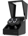 Watch Winder for Automatic Watches, Wood Shell Piano Paint Exterior