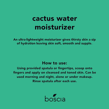 Cactus Water Moisturizer - Vegan, Cruelty-Free