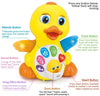 Woby Musical Light Up Flapping Yellow Duck Action