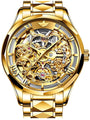 OUPINKE Automatic Watch Skeleton Watches for Men Japan Movement