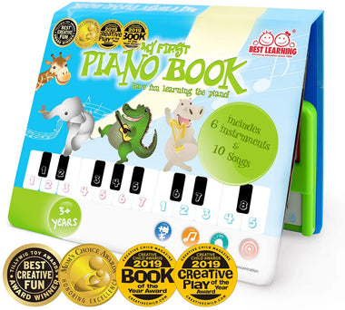 My First Piano Book - Educational Musical Toy for Toddlers Kids Ages 3 Years