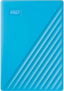 WD 1,2,4,5-TB My Passport Portable External Hard Drive - 4TB/Blue