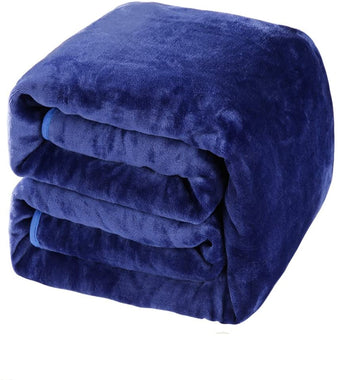 BALICHUN Soft Fleece King Blanket Winter Warm Brushed Flannel Blankets All Season