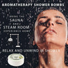 Shower Bombs Gift Set- 8 Aromatherapy Shower Steamer Vapor Tablets