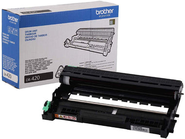 Brother Genuine Drum Unit, DR420, Seamless Integration, Yields Up to 12,000 page