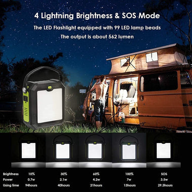 3Wh Solar Generator 22500mAh Camping Lithium Battery Power Station with AC Outlet