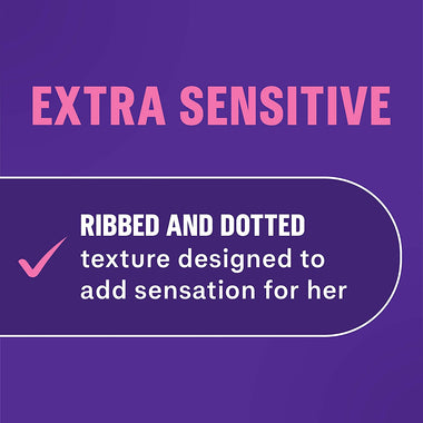 Durex Extra Sensitive Stimulating Condoms