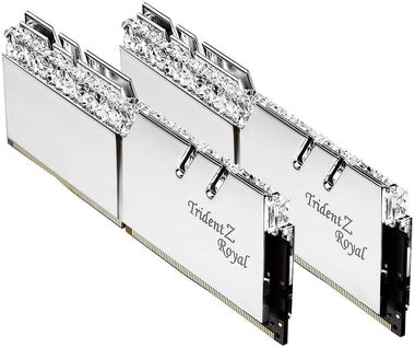 G.Skill 32GB DDR4 Trident Z Royal Silver 3200Mhz PC4-25600