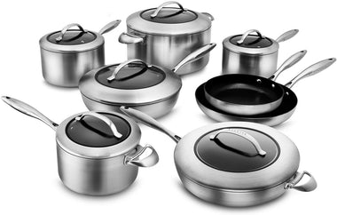 Scanpan CTX 14-piece Stainless Steel Cookware Set