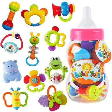 WISHTIME GRAP Baby Hand Development Rattle Toys