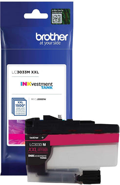 Brother Genuine LC3033Y, Single Pack Super High-Yield Yellow INKvestment