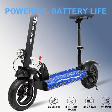 Electric Scooter for Adults with 800W Motor, Up to 28MPH & 25 Mile
