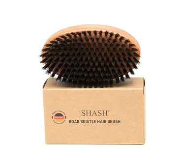 SHASH Captain 100% Boar Bristle Hair Brush