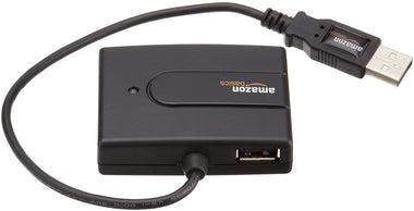 Amazon Basics 4-Port USB to USB 2.0 Ultra-Mini Hub Adapter