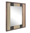 Rectangle Wood Plank Mirror