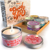 Good Vibes 6 Scented Candles Set