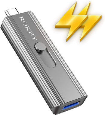 Flash Drive USB Type C Both 3.1 Tech - 2 in 1 Dual Drive Memory Stick