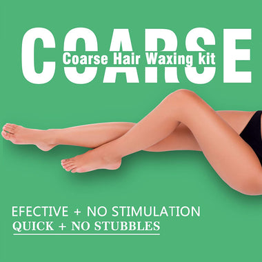 Waxing Kit for Women Men Coarse Hair Removal with Moisturizing