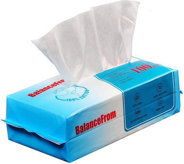 BalanceFrom Multi-Purpose 100% Unscented Cotton Tissue Soft Dry Facial