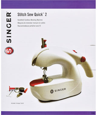 SINGER 01664 Stitch Sew Quick 2 Hand Held Mending Machine