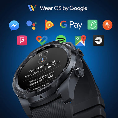 TicWatch Pro 4G LTE Cellular Smartwatch GPS NFC Wear OS by Google