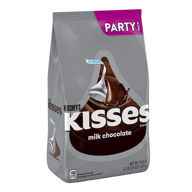 Hershey's Kisses, Milk Chocolate Bulk Candy, Party Bag, 35.8 Ounce
