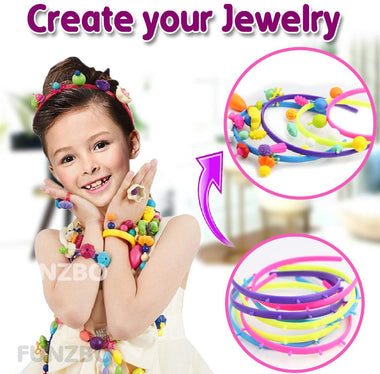 Snap Pop Beads for Girls Toys