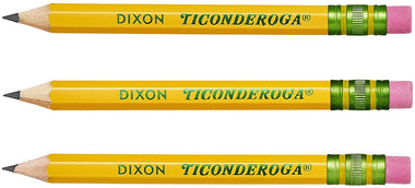 Dixon Ticonderoga Company Golf Pencil, Ticonderoga, 3.5", 72/Box