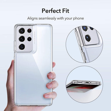 ESR Clear Case Compatible with Samsung Galaxy S21 Ultra
